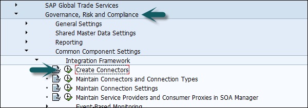 Create Connectors