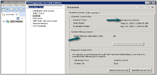 Check License Properties