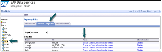 Scheduling of Batch Job