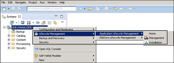 Application Lifecycle Management