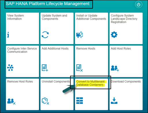 SAP HANA Admin