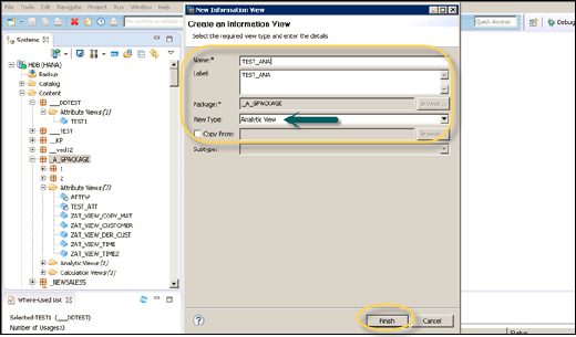 Analytic View