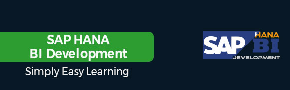 SAP HANA BI Development Tutorial