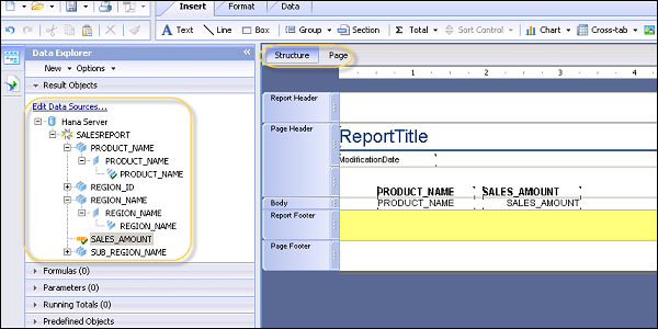 Structure and Page Mode