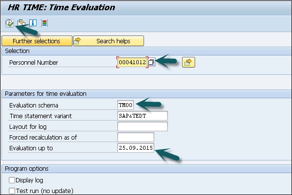 HR Time Evaluation