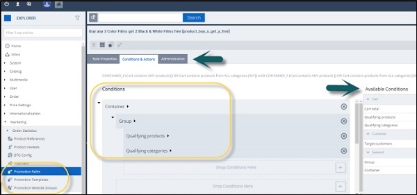 Promotion Rule Builder