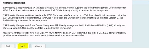 Additional Components