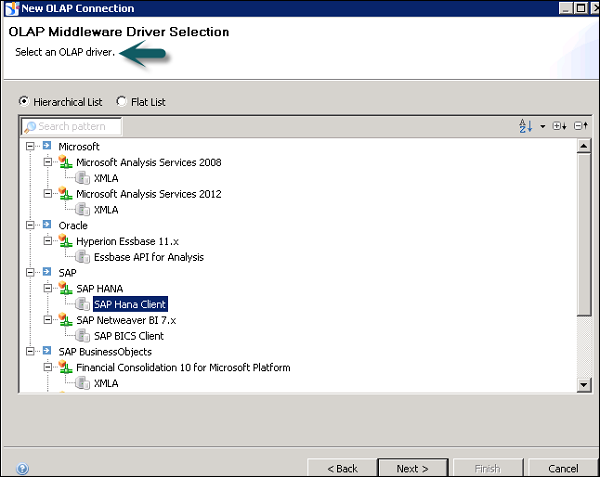 OLAP Middleware