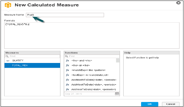 Calculated Measure Step2