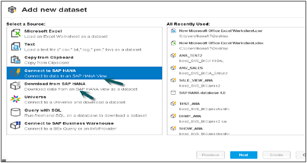 Connect Sap Hana Step1