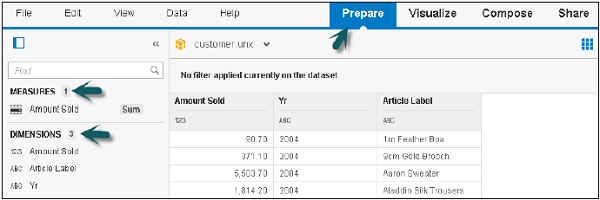 Connecting Universe Data Source Step5