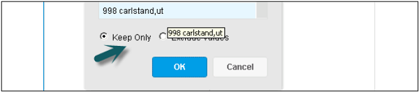 Filter Data Step2