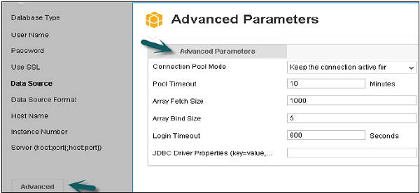 JDBC Driver Properties