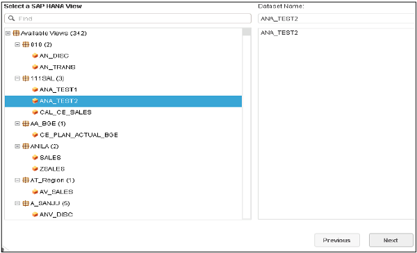 Select Sap Hana