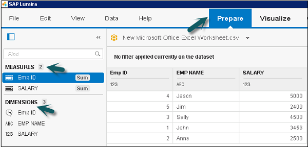 Working CSV Files Steps