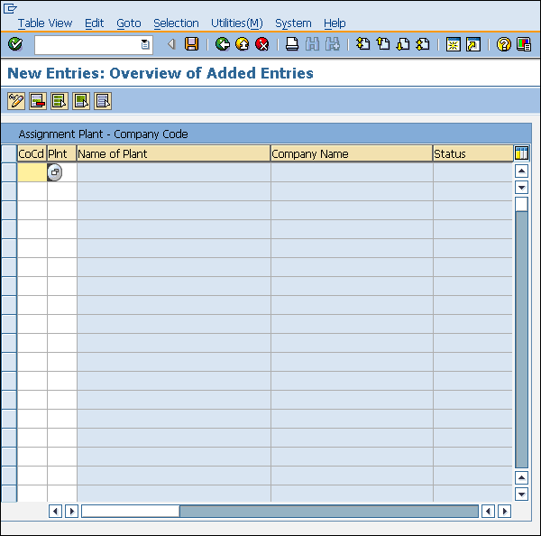 SAP Entry Details