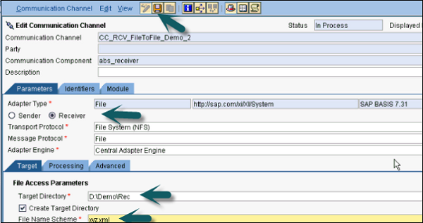 Adapter type as file