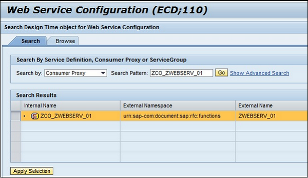 Web Service Checkbox