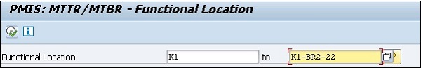 Functional Location Tab