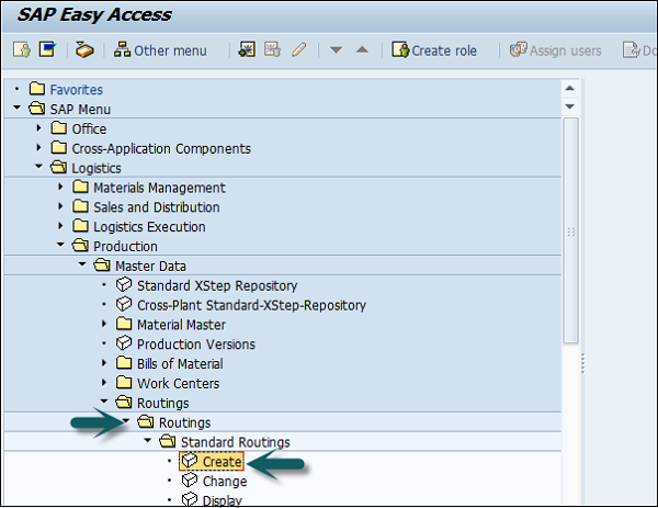 Create Routing