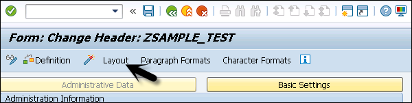 Layout Document