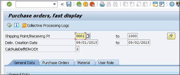 Purchase Orders