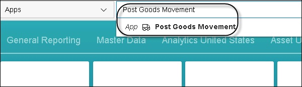 Goods Movement