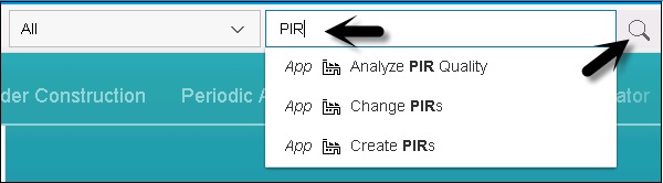 Manage PIR