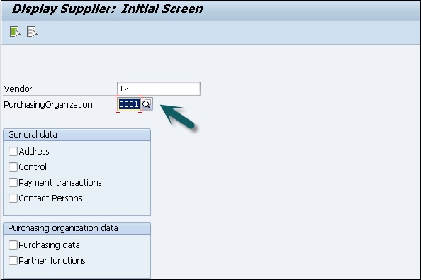 Purchasing Organization