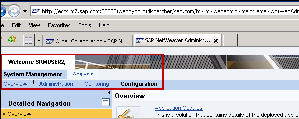 NetWeaver Administration