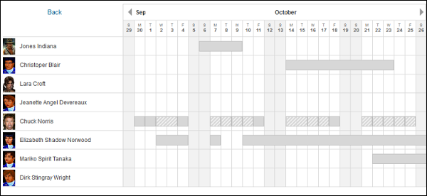 Team Absence Calendar