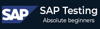 Sap Testing Tutorial