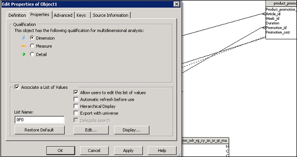 List of Values