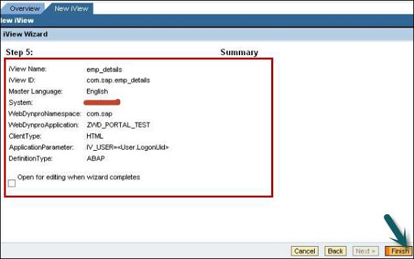 Application Parameter