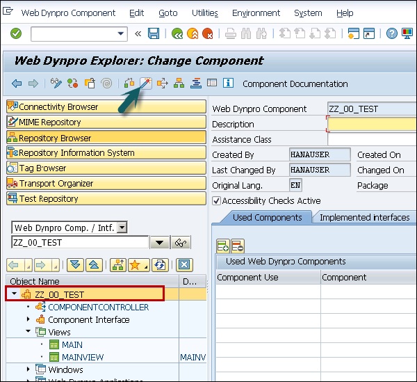 Change Component