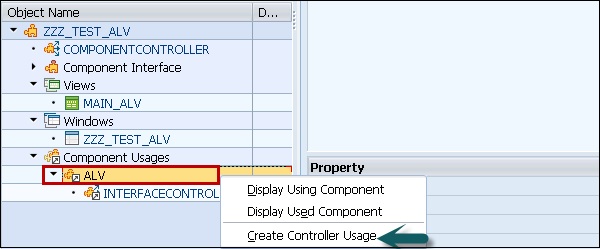 Create Controller Usage