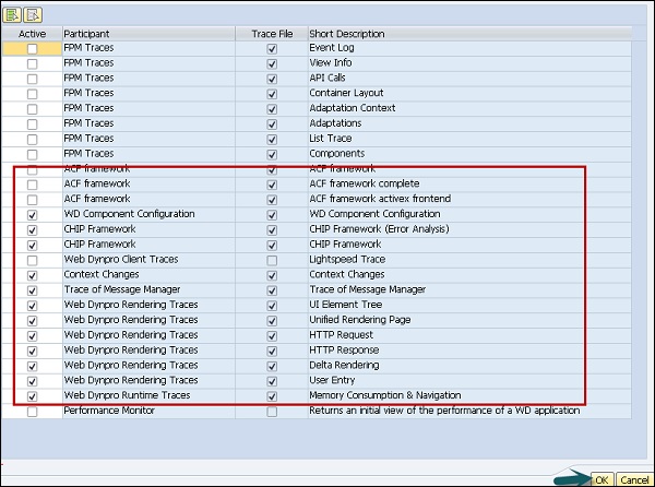 Trace Features