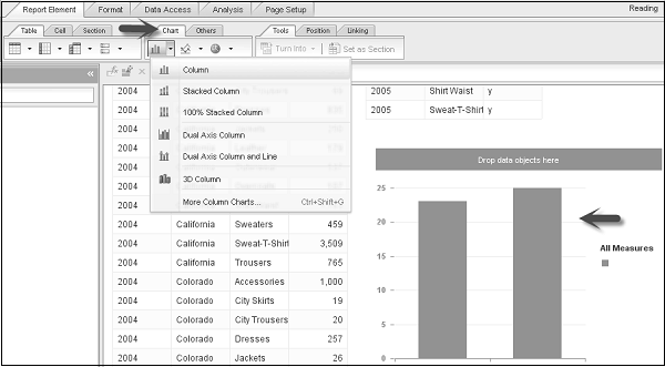 Adding Chart to Report Method1