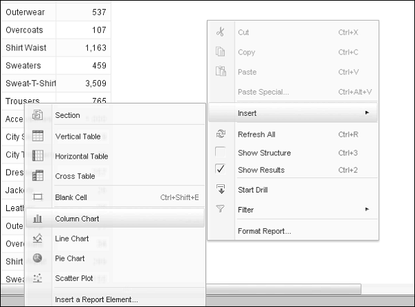 Adding Chart to Report Method2