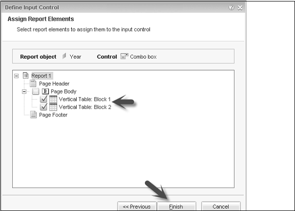 Input Control Tab