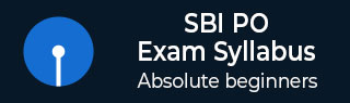 SBI PO Syllabus