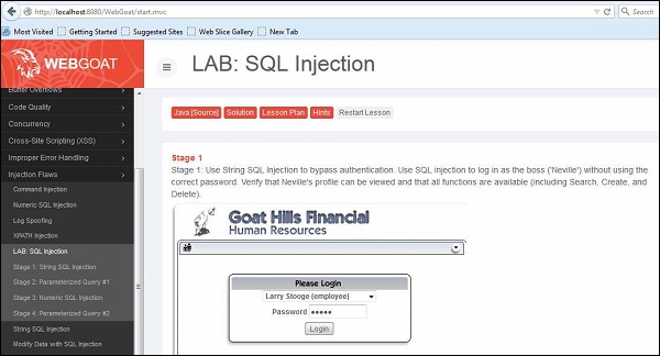 SQL Injection