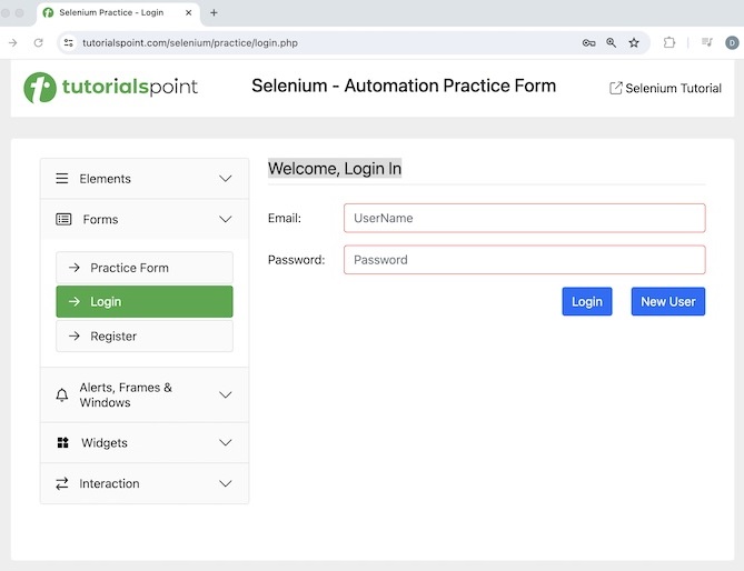 Selenium Control Flow 1