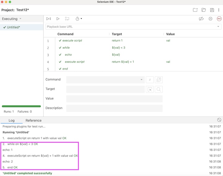 Selenium Control Flow 5