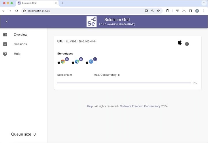 Selenium Grid Configuration 2