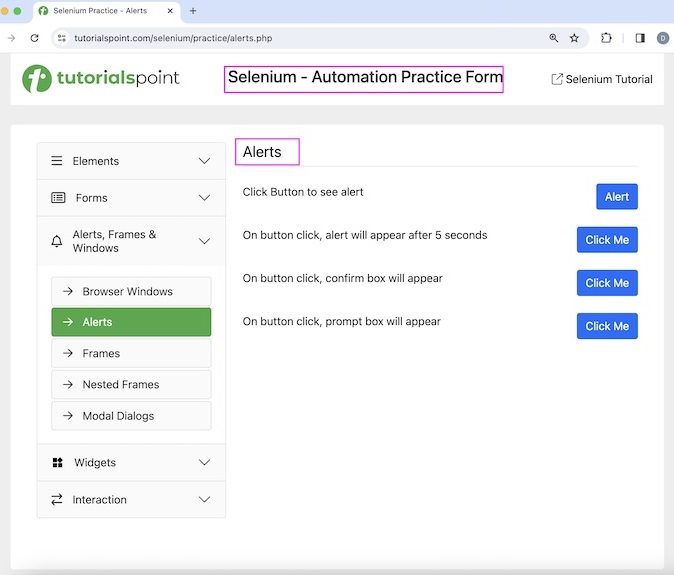 Selenium IDE Pattern Matching 1