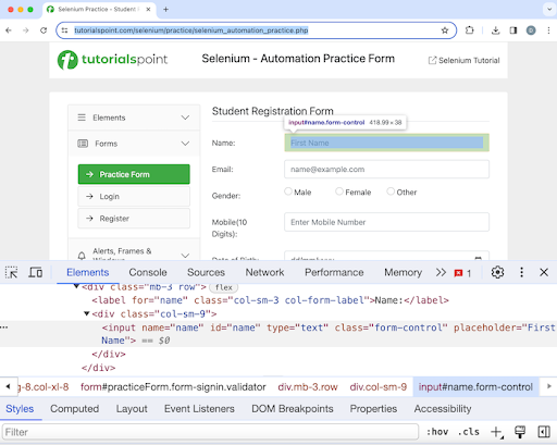 Selenium Java Tutorial 2