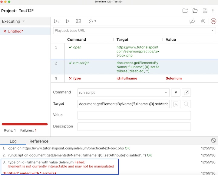 Selenium JavaScript functions 8