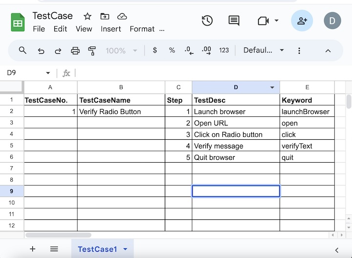 Selenium Keyword Driven Framework 2