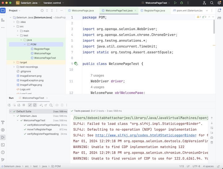 Selenium Page Object Model 3